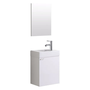 Aloni Toilet Elegance: Transform Your Bathroom with this Stunning White Furniture Set