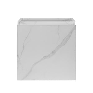 BASE CABINET, SOFT-CLOSE - WHITE MARBLE