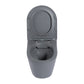 Modern Back to Wall Mounted Hanging Toilet in Dark Grey Ceramic