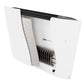 ELECTRISCHE RADIATOR WIT MUUR MET STEKKER+ PROGRAM 2000W-BxH:119x56,5