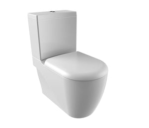 Grande XXL Staande WC Onderpot in Wit met Bidetfunctie en Muur/Onder-Uitgang: Comfort & Hygiëne