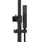 Aloni Thermostatische Douchekolom Optima Quadro Mat Zwart