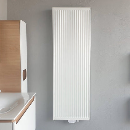 Stelrad paneelradiator 180x60cm type 22 2376watt 6 aansluitingen Staal Wit Glans