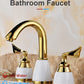 Shimmering Gold Bathroom Faucet Brings Luxury to Your Sink