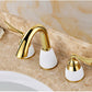 Shimmering Gold Bathroom Faucet Brings Luxury to Your Sink