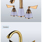 Shimmering Gold Bathroom Faucet Brings Luxury to Your Sink