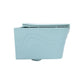 Stylish Hanging Ceramic Toilet - Teal Back to Wall Mounted Bathroom Fixture