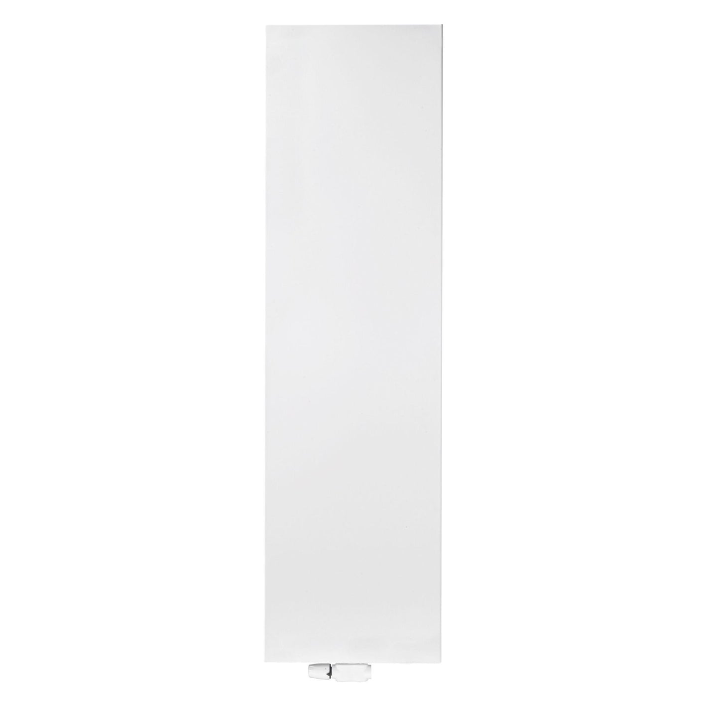 BELRAD RADIATOR VERTICAAL - VLAKKE VOORZIJDE - WIT