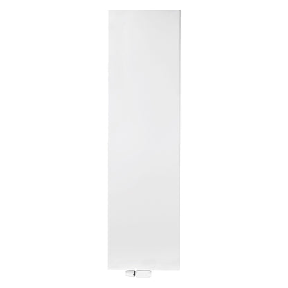 BELRAD RADIATOR VERTICAAL - VLAKKE VOORZIJDE - WIT